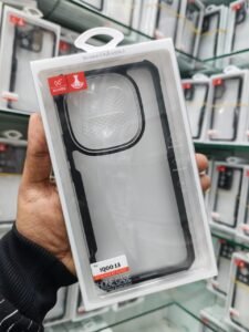 Xundd Case for VIVO iQOO 13, IQOO 13 Pro Airbags Anti-drop Shell, PC+TPU Back Stripe Transparent Lens Full Protection Phone Cover