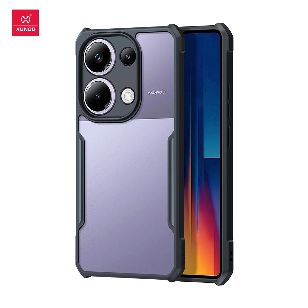 Xiaomi Redmi Note 13 Pro Plus, Redmi Note 13 Pro 5G, Redmi Note 13 Pro 4G, Redmi Note 13 4G, Redmi Note 13 Xundd Transparent Cover Shockproof Protective Case