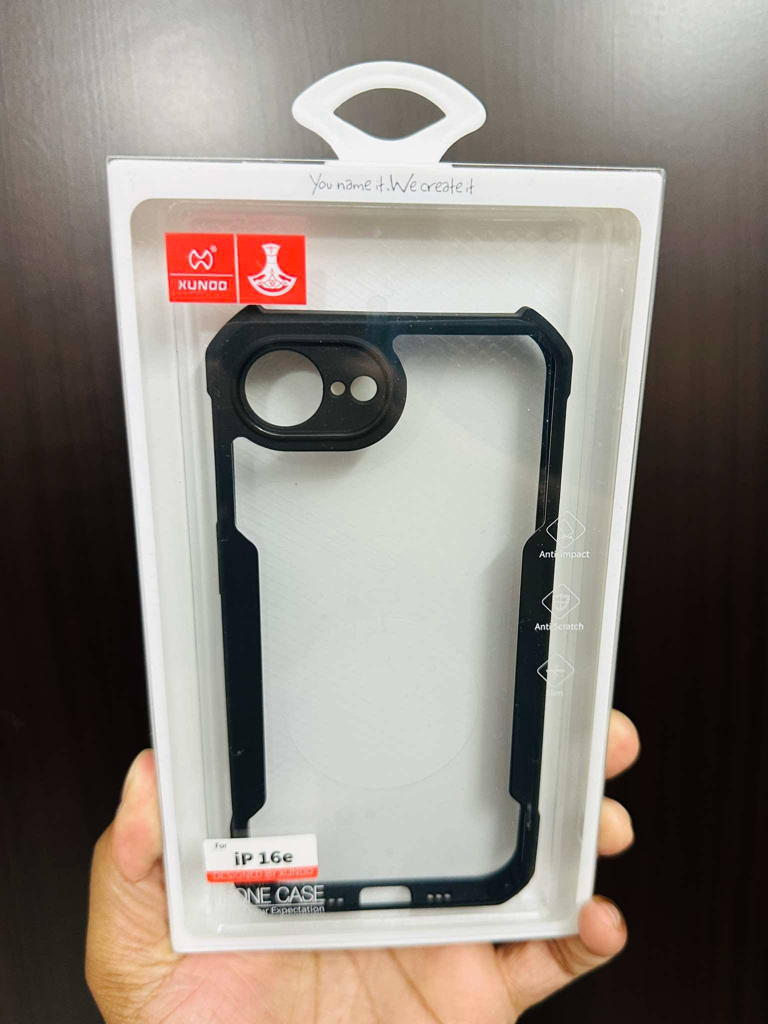 Apple iPhone 16e (iPhone SE 2025, iPhone SE 4) XUNDD Dropproof TPU + Acrylic Clear Back Phone Cover Case