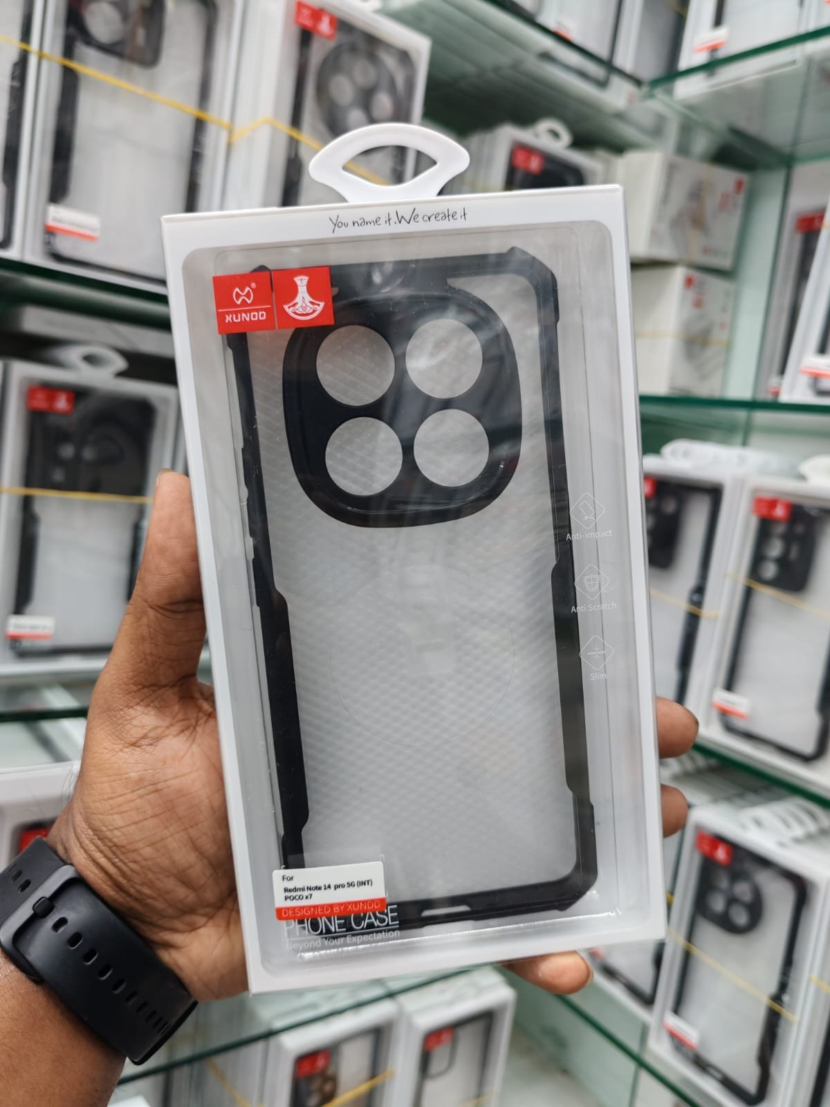 Redmi Note 14 Pro 5G / Poco X7 XUNDD Bumper Protective Case